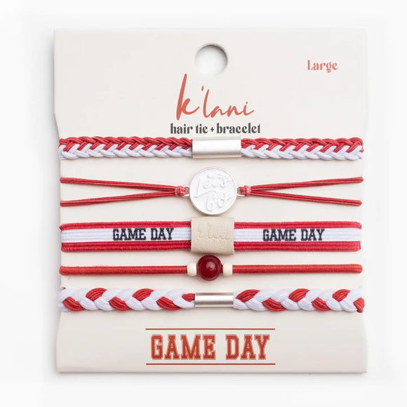 New K'lani Game Day Hair Tie Bracelets