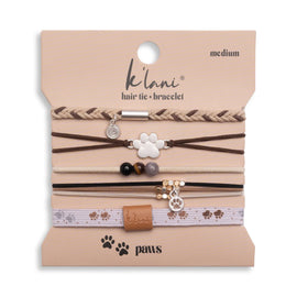 New K'lani Paws Hair Tie Bracelets