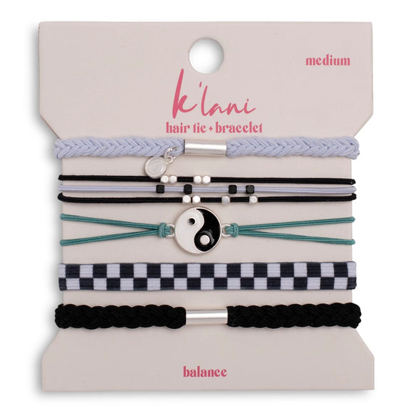 New K'lani Balance Hair Tie Bracelets