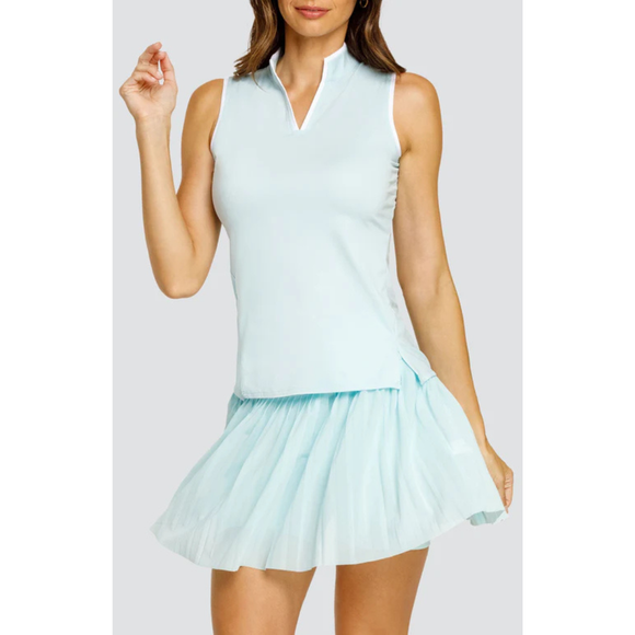 New Tail Activewear Coquette Sleeveless Golf Top MSP$95