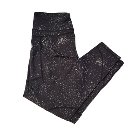 Zyia Active Black & Gray Speckled Women's Leggings Size 12