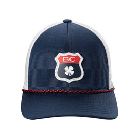 New Black Clover Lucky Route Golf Hat - Navy MSP$40 - 0