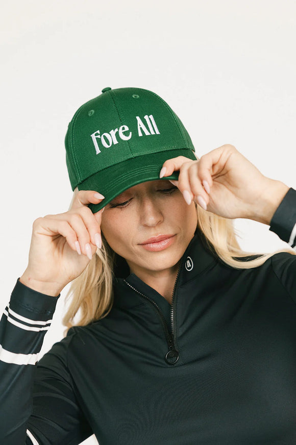 New Fore All Teddy Golf Hat