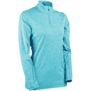 New Sun Mountain Women's 2nd Layer Bahama Heather Quarter Zip Size XL MSP$70-1