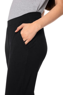 Coolibar Women's Black Cafe Ruche Pants Size L MSP$89 - 0
