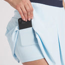 New Puma Women's Pleated Golf Skort -Silver Sky MSP$75-3
