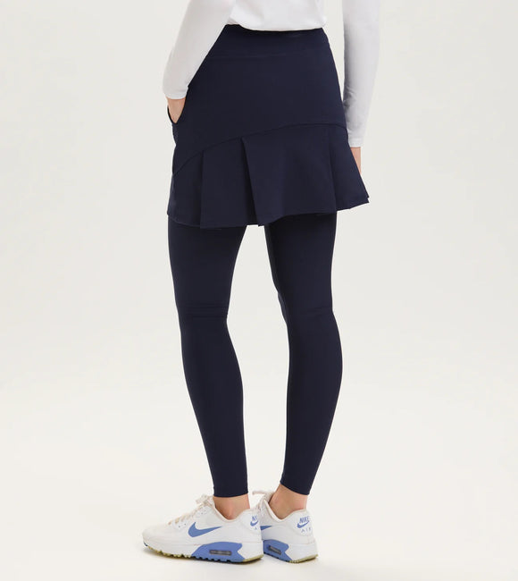 New Renwick Pleat Back Skirted Legging Size XL MSP$125