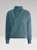 New Zero Restriction Women's Evie Mock - Blue Smoke Size S MSP$170-1