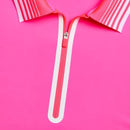 New G/Fore Women's Silky Tech Long Sleeve Quarter Zip Polo w/ Logo MSP$120-4