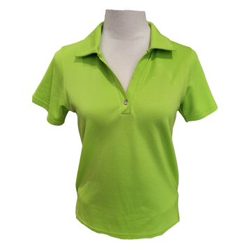 Pebble Beach Women's Lime Golf Polo Size M