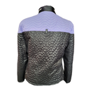 Jamie Sadock Lavender & Black Quilted Full Zip Jacket Size M-2