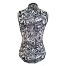 Adidas Women's Black & White Floral Sleeveless Golf Top Size S-2