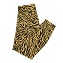 Lorna Jane Women's Yellow & Black Tiger Stripe Leggings Size M MSP$72-2
