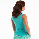 New EP NY Crossover Placket Polo - Aquatic Multi Size M-2
