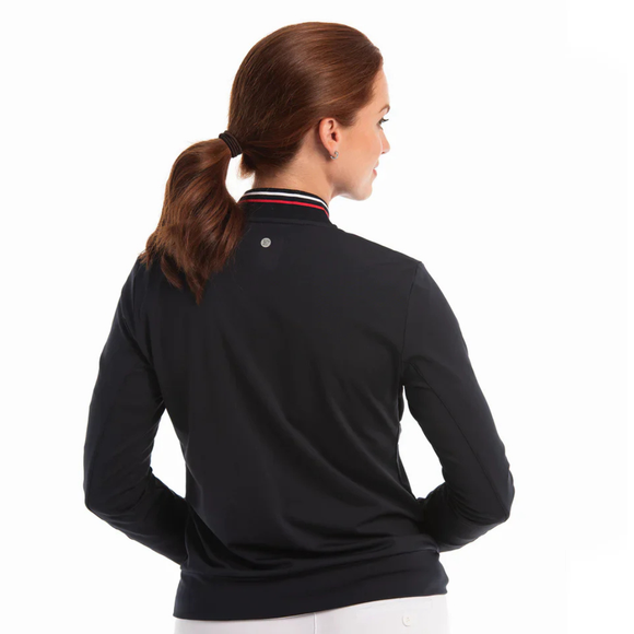 New EP NY Mandarin Collar Jacket - Navy Multi Size M