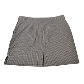 Izod Golf Black & White Gingham Skort Size 12 - 0