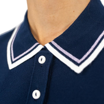 New Belyn Key Niece Sweater - Ink/Lavender Size S MSP$160 - 0