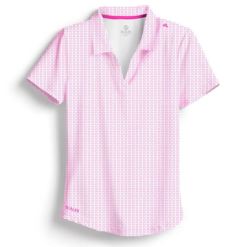 New Scales Gear Women's Blue Nautical Sail Golf Polo Size S MSP$80