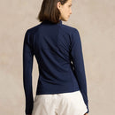 New Ralph Lauren RLX Women's Navy Performance Quarter Zip MSP$168-4