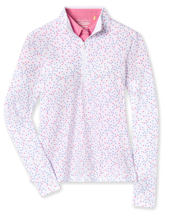 New Straight Down Cupid Quarter Zip Size S MSP$100