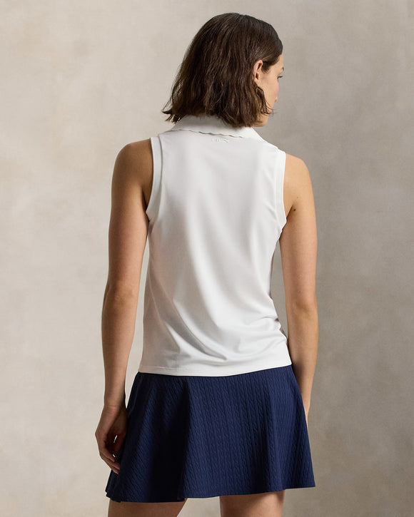 New RLX Air Tech Pique Tailored Fit Sleeveless Polo Shirt MSP$98.50