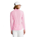 New Ralph Lauren RLX Pink Stretch Jersey 1/4 Zip Pullover Size L MSP$128-4