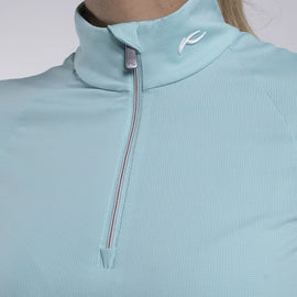 New Kjus Women's Collagen Midlayer Half-Zip - Capri Size XS MSP$199 - 0