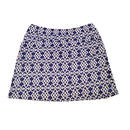 Ibkul Blue & White Patterned Women's Golf Skort Size L MSP$96-1
