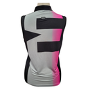 Jamie Sadock Fuchsia Black & Silver Sleeveless Top Size L MSP$89.50-2