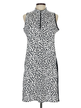 Tail White Label Black & White Print Sleeveless Golf Dress Size L