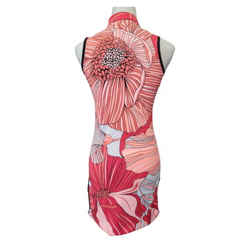 Tail Activewear Pink & Red Floral Sleeveless Golf Dress Size XXS MSP$100 - 0
