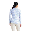 New Nivo Sport Lolita LS Mock Women's Pullover - Gentle Blue Size L MSP$91-2