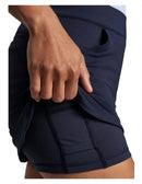 New Peter Millar Navy Alice Petal Hem Golf Skort Size M MSP$125-3