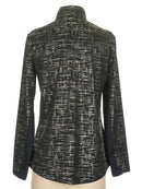 San Soleil Black & Golf Long Sleeve Sun Shirt Size S MSP$100-2