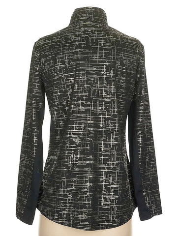 San Soleil Black & Golf Long Sleeve Sun Shirt Size S MSP$100 - 0