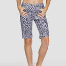 New Tail Activewear Onyx Leopard Mulligan Short Size 8 MSP$98-1