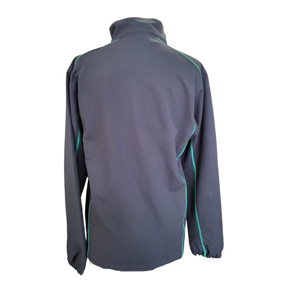 Slazenger Navy Women's Golf Full-Zip Jacket w/Logo Size S