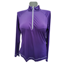 Cutter & Buck Women's Dark Purple Golf Pullover Size XL MSP$84-1