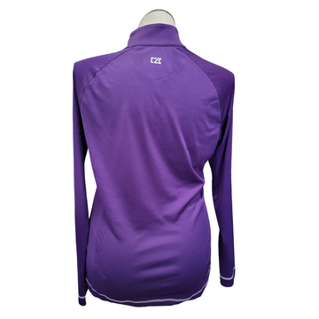 Cutter & Buck Women's Dark Purple Golf Pullover Size XL MSP$84 - 0