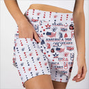 New Skort Obsession USA 250 White Skort-2