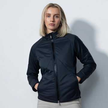 New Daily Sports Caen Dark Navy Lightly Padded Jacket Size M MSP$220