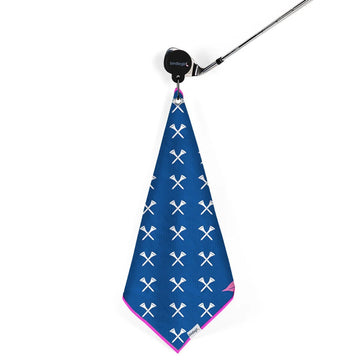 New Birdie Girl Birdie Tee Time Magnetic Golf Towel