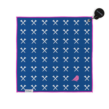 New Birdie Girl Birdie Tee Time Magnetic Golf Towel - 0