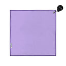 New Birdie Girl Lilac Leopard Magnetic Golf Towel-3