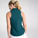 New Calia Women's Renew Sleeveless Golf Polo - Sea Green. MSP$48-2