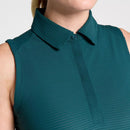 New Calia Women's Renew Sleeveless Golf Polo - Sea Green. MSP$48-3