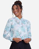 New Bad Birdie UV Long Sleeve Golf Top - Spring Has Spring Size XS-1