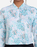 New Bad Birdie UV Long Sleeve Golf Top - Spring Has Spring Size XS-2