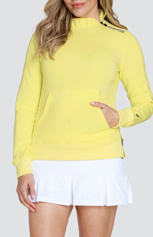 New Tail Activewear Condoleezza Pullover - Fresh Lemon