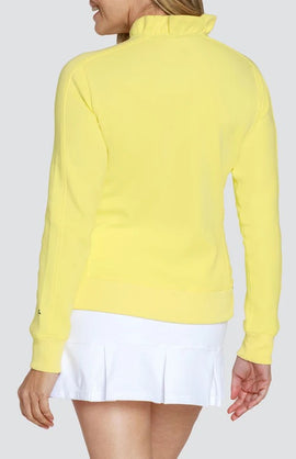 New Tail Activewear Condoleezza Pullover - Fresh Lemon - 0